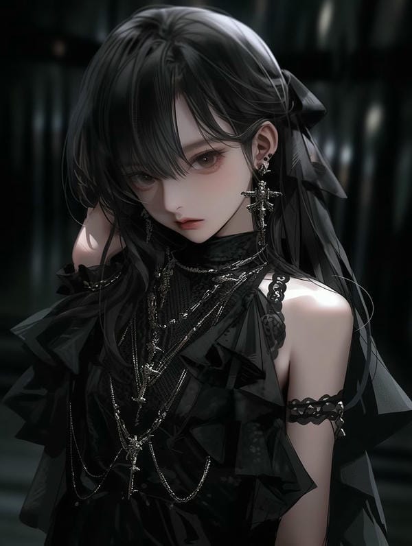 ảnh anime nữ ngầu siêu lạnh lùng
