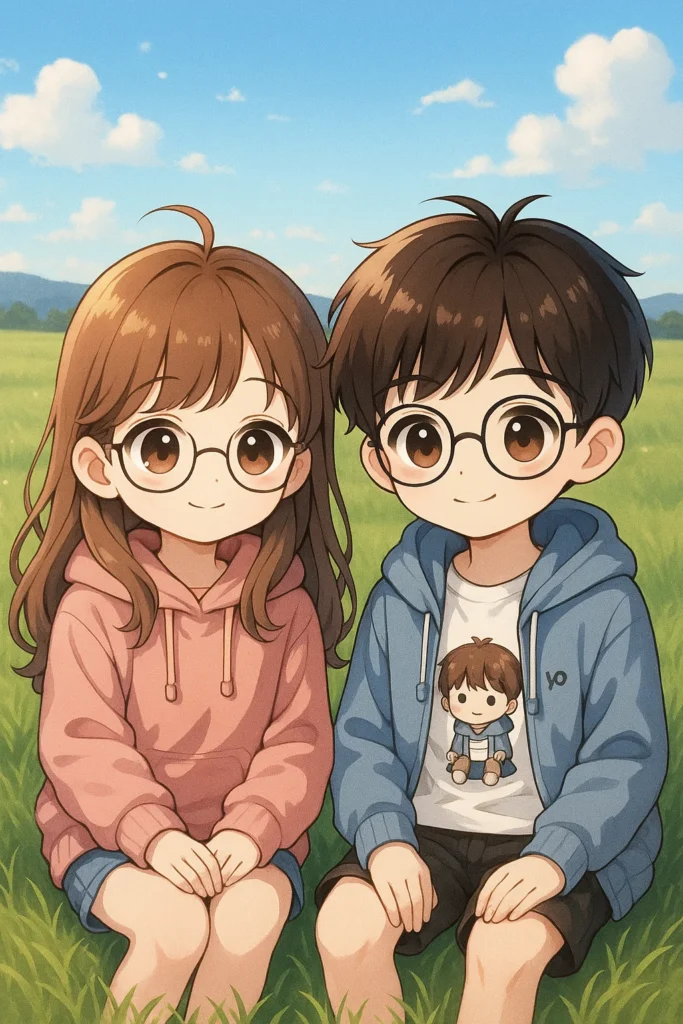 ảnh chill anime cute đáng yêu
