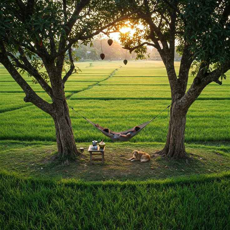 ảnh phong cảnh chill cuối tuần bên thú cưng