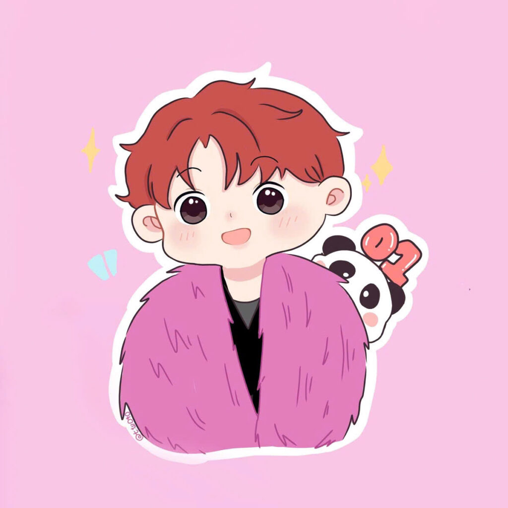 chibi anh trai say hi lạnh lùng boy