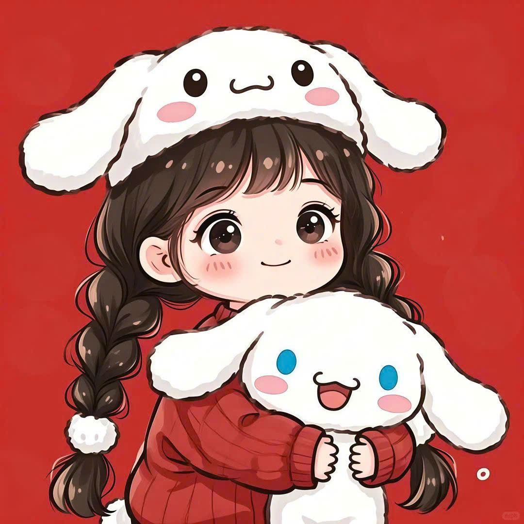 chibi anime gấu tuyết