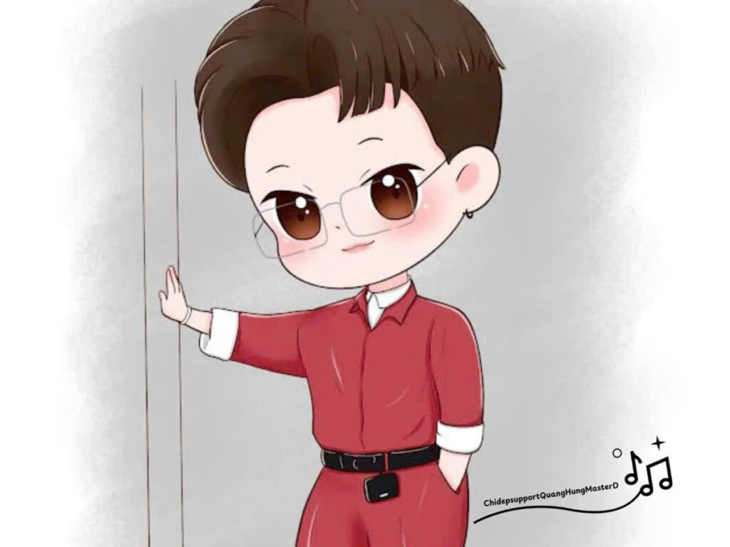 chibi anh trai say hi thư sinh