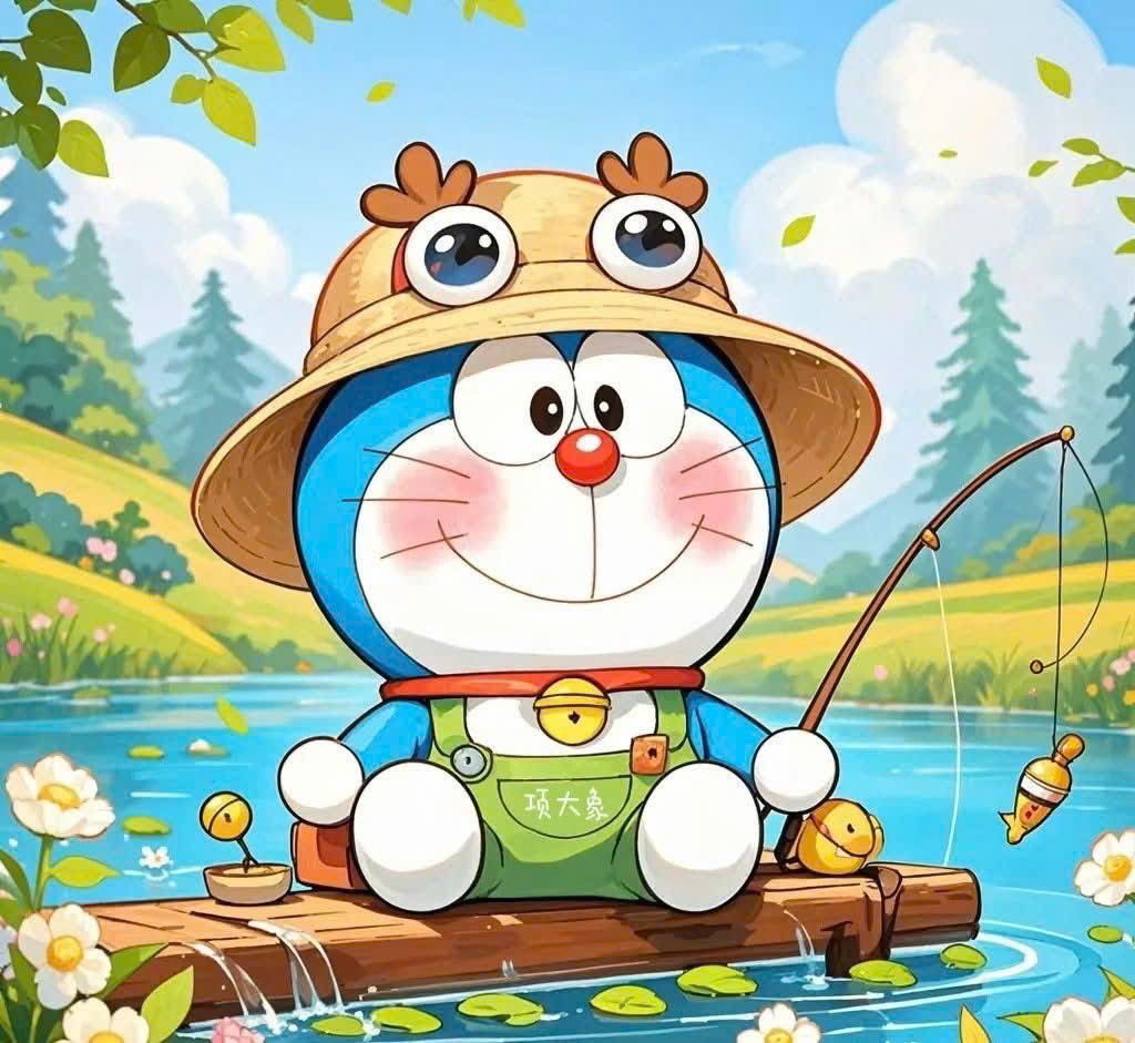 Ảnh doraemon câu cá đẹp nhất Ảnh doraemon câu cá đẹp nhất