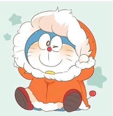 Ảnh doraemon mặc áo bông mùa đông Ảnh doraemon mặc áo bông mùa đông