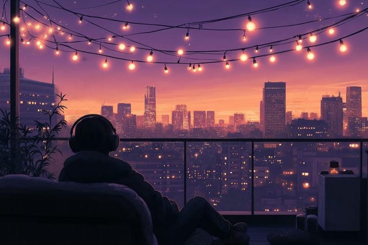 ảnh chill lofi anime