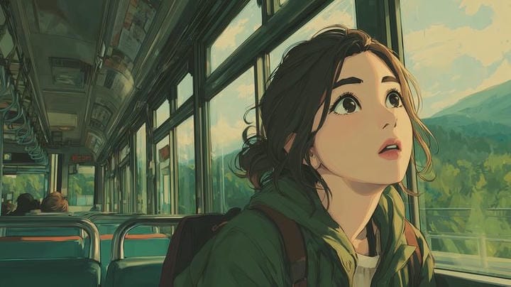 ảnh chill lofi hoạt hình