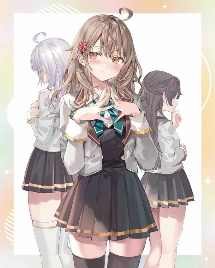 ảnh gái xinh anime dễ thương