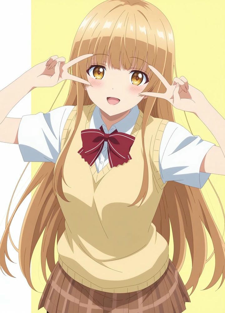 ảnh gái xinh anime mắt ngọc