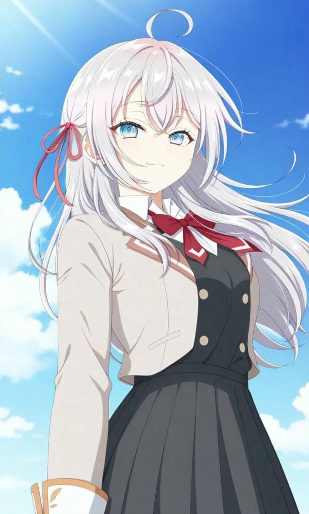 ảnh gái xinh anime rực rỡ