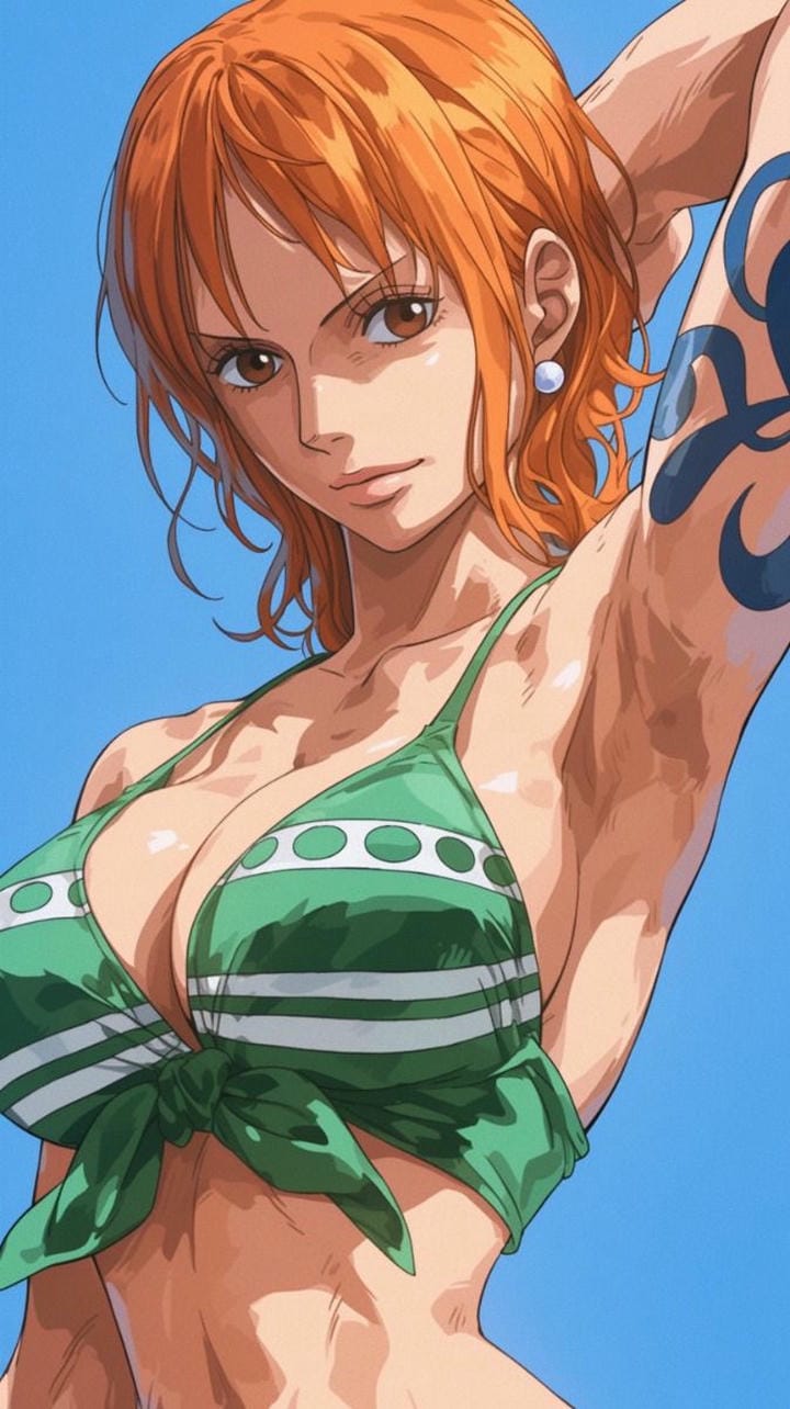 ảnh nami bikini đáng yêu