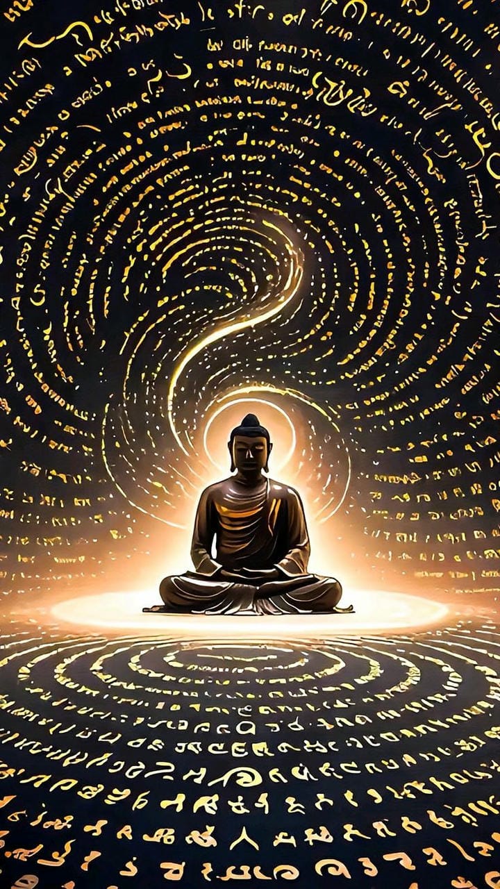 ảnh phật đen trắng đẹp