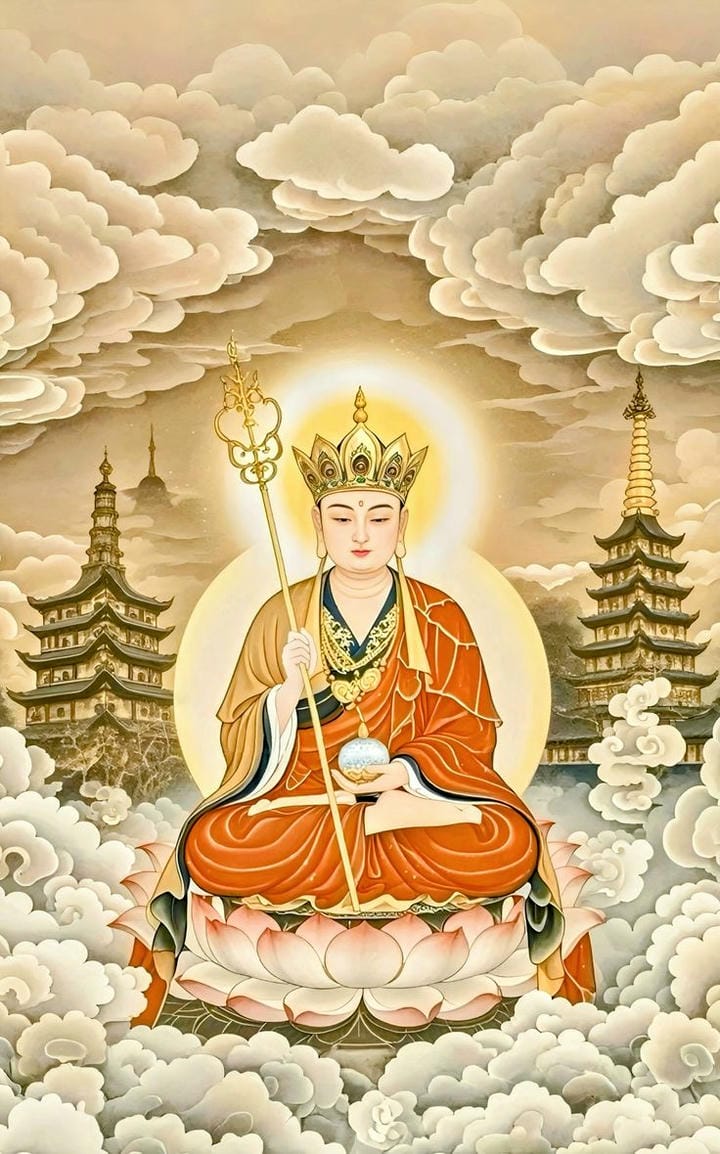 ảnh phật địa tạng vương bồ tát đẹp