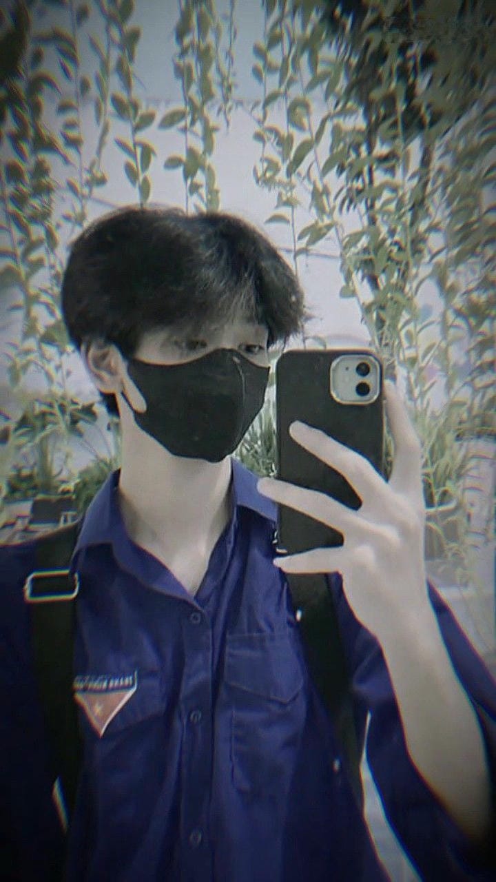 ảnh trai đẹp che mặt
