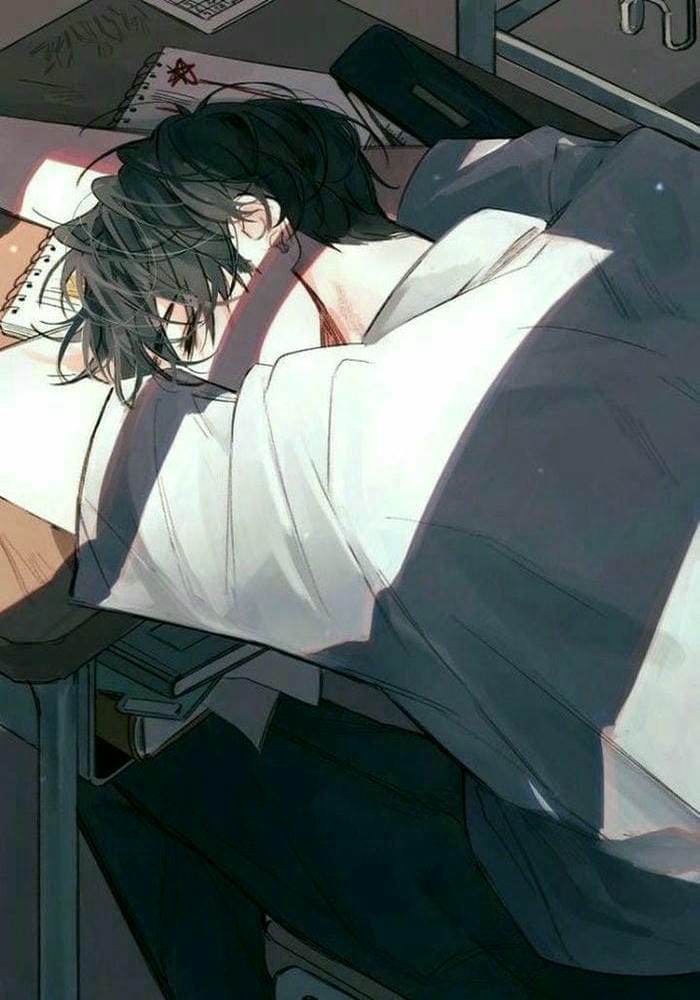 anime nam đang ngủ