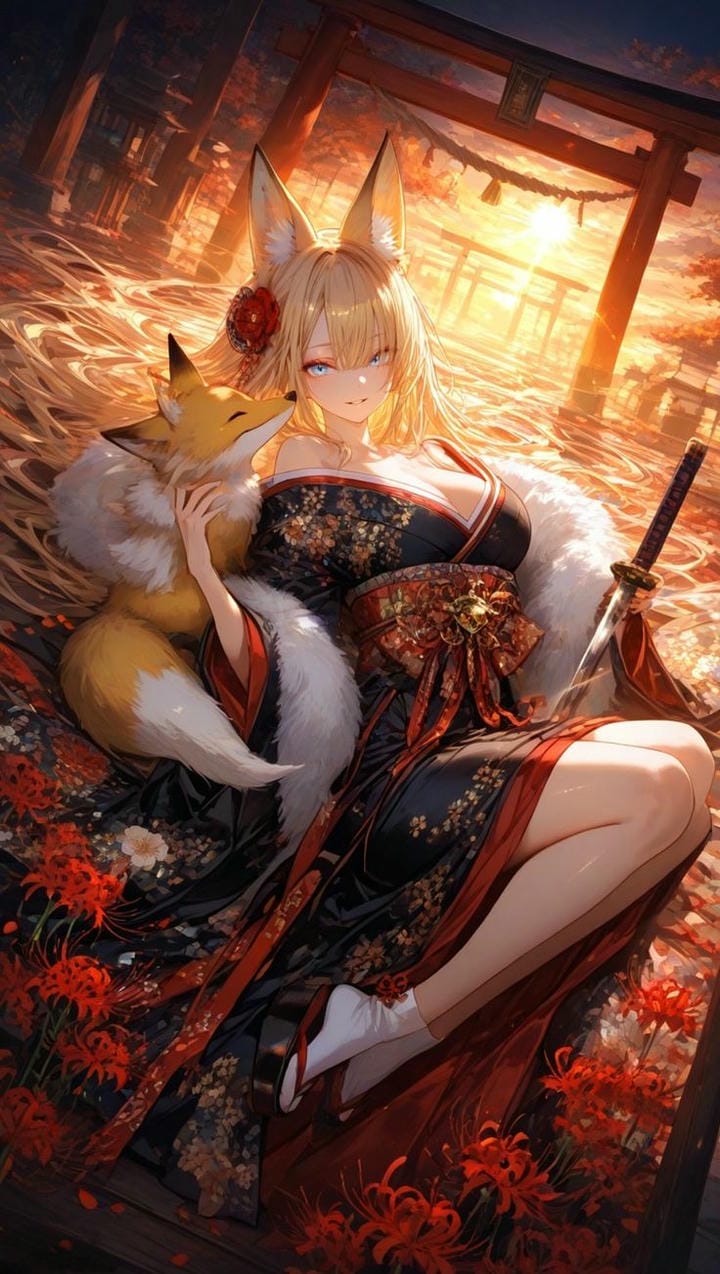 anime nữ hồ ly ngầu lòi