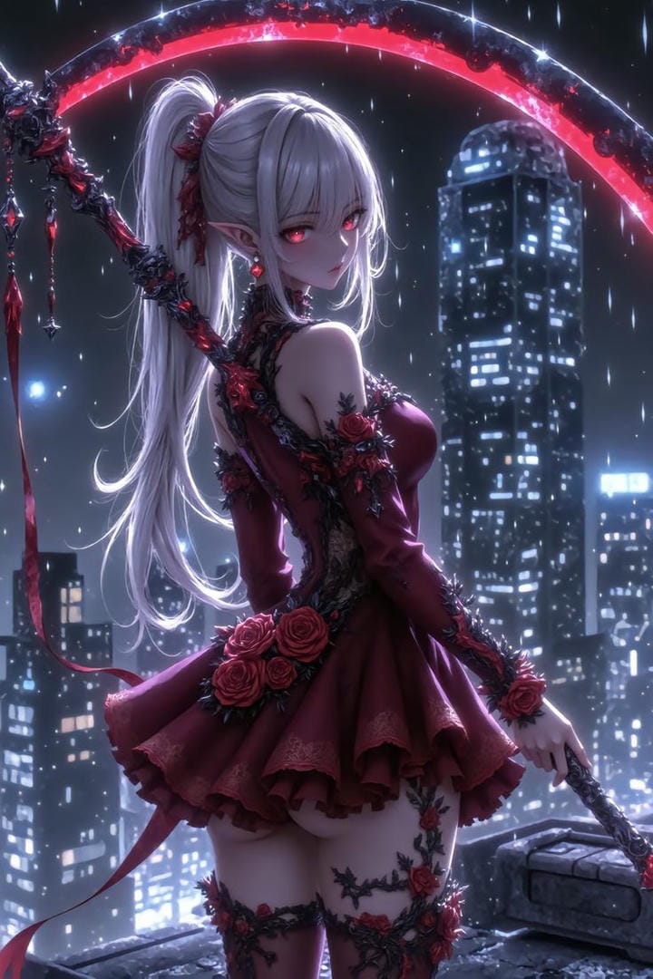 anime nữ ngầu lạnh lùng ác quỷ