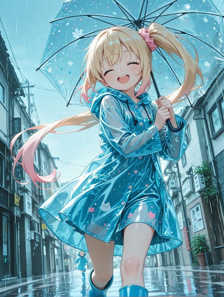 anime nữ vui vẻ