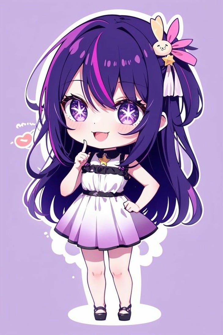 chibi anime hoshino