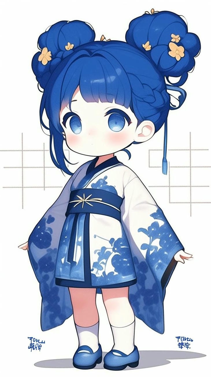 chibi anime nhí nhảnh