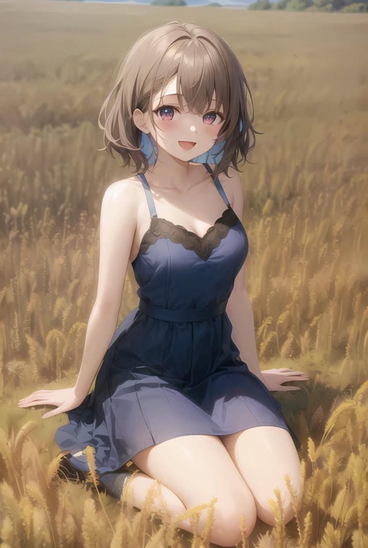 gái xinh anime mặc váy ngắn đẹp huyền ảo