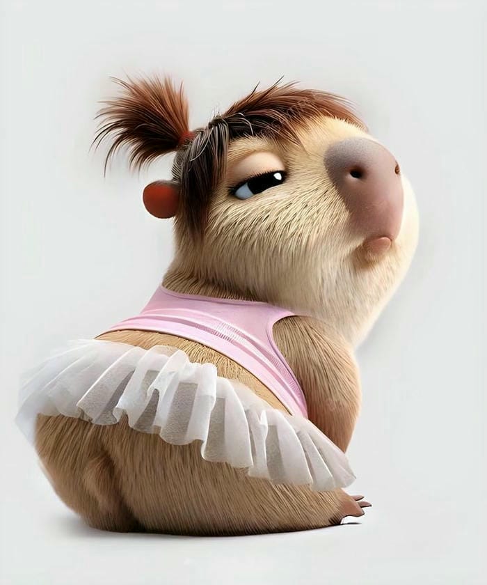 meme capybara vô tri