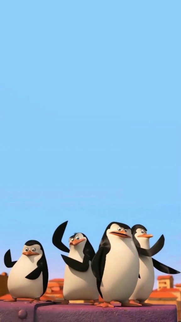meme chim cánh cụt vô tri