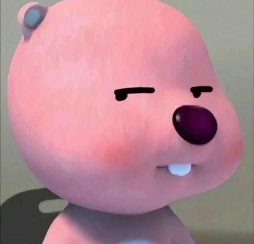 meme loopy lườm hài hước