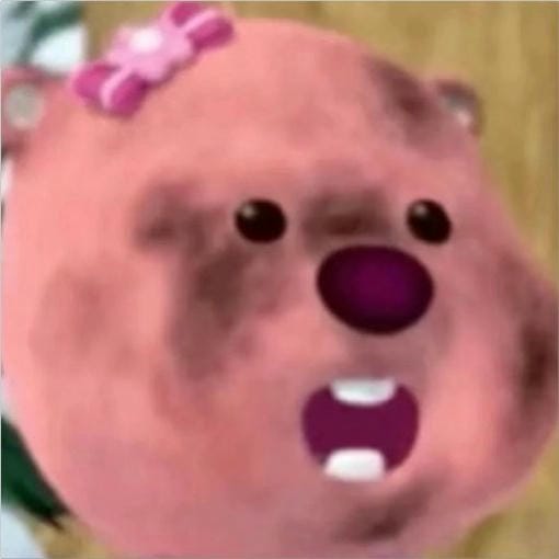 meme loopy mặt đen thui
