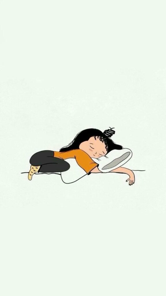 meme vô tri đang nằm ngủ ngon