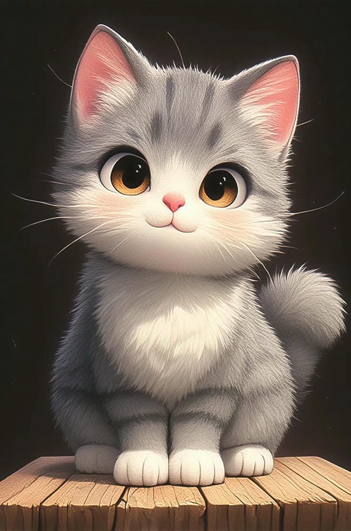 mèo chibi simmy