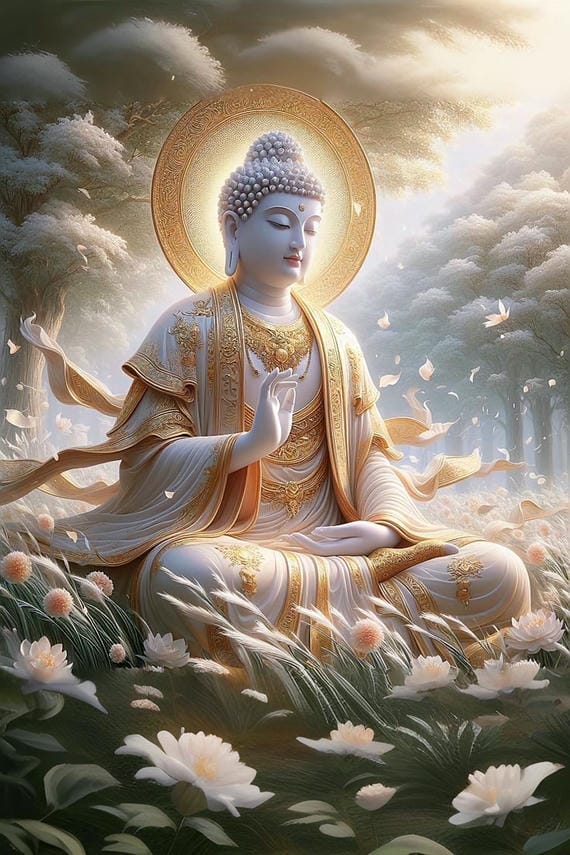 phật a di đà là giáo chủ của Tây phương cực lạc thế giới