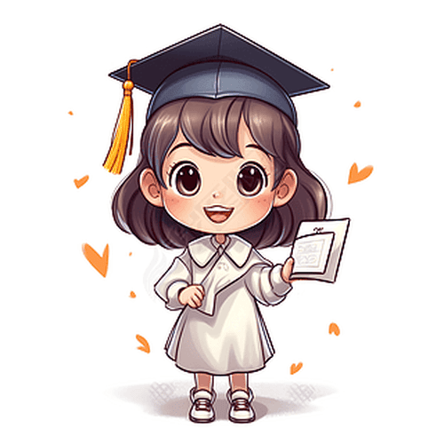 Ảnh tân cử nhân chibi