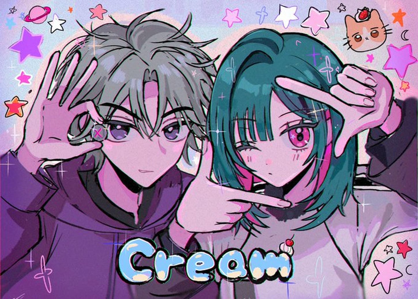 ảnh anime cặp đôi dễ thương