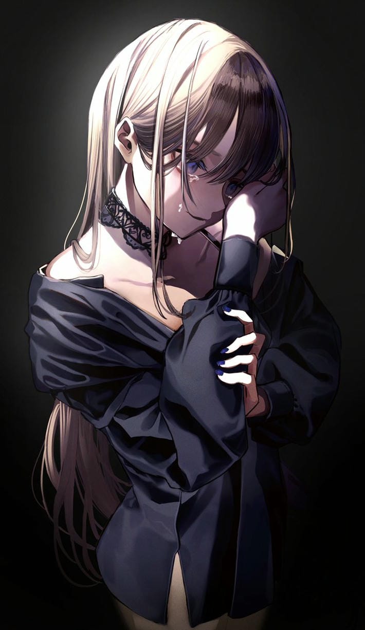 ảnh anime nữ buồn rơm rớm nước mắt ảnh anime nữ buồn rơm rớm nước mắt