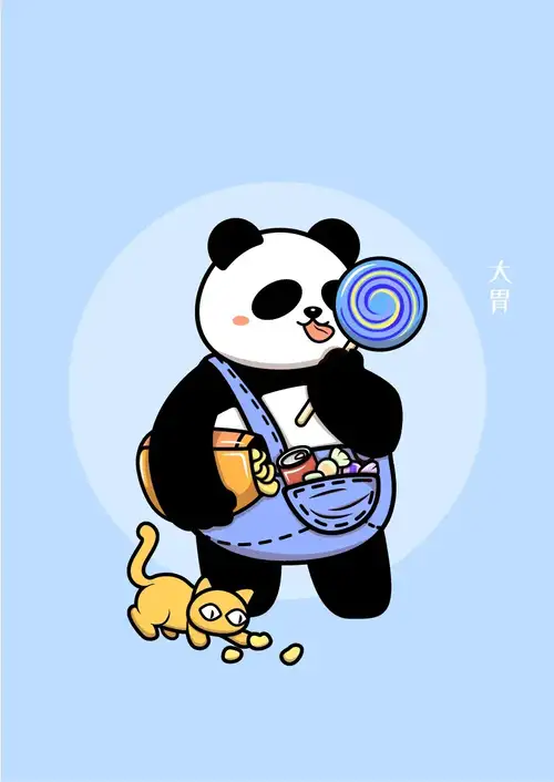 ảnh gấu trúc chibi cute
