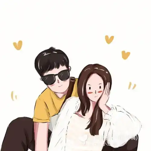 hình ảnh cặp đôi hoạt hình cute